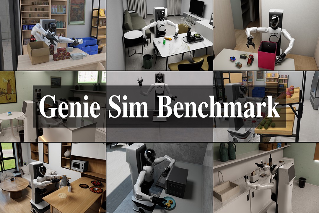 再掀开源浪潮！威廉希尔williamhill机器人发布并开源仿真评测工具Genie Sim Benchma...